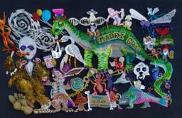 1St Mardi Gras Parade, Krewe De Zoo, Original Party Animals, Aliens, Bigfoot, Ferry, Nome, Dna, Rabbit, Stork, Second Line