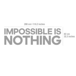 Impossible Is Nothing, Office Wall Art, Corporate, Supplies, Decor, Sign, - Skuiin - thumbnail 3