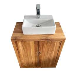 Bathroom Vanity Unit/Vanity Washbasin Cabinet Solid Wood Countertop Washbasin - thumbnail 2