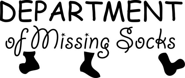 Department Of Missing Socks Printable Wall Art