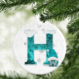 Kids Christmas Gonk Girls Personalised Bauble Gift Present Keepsake Novelty Tree Xmas Mum Girlfriend Daughter Granddaughter - thumbnail 2