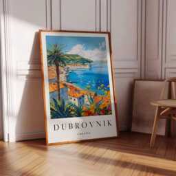Dubrovnik Croatia Print Adriatic Coast, Old Town Wall Art - thumbnail 3