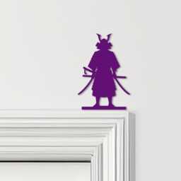 Door Topper Samurai Warrior Various Colours Top Of Decorative Sign - Sign, Novelty Wall Decor, Frame Art, Art - thumbnail 4