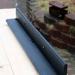 Black Floating Soundbar Shelf - Sound Bar Stand Wall Made To Order Omoibox Visionary Creations - thumbnail 3