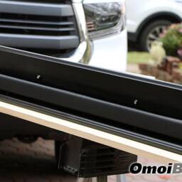 Black Floating Soundbar Shelf - Sound Bar Stand Wall Made To Order Omoibox Visionary Creations - thumbnail 2