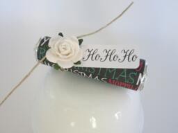 Mints With Christmas Tag - Stocking Stuffer, Place Setting, Party Favor, Thank You Gift