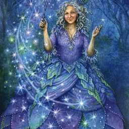 "Fairy Godmother - Print From The ""Forest Of Enchantment Oracle" - thumbnail 2