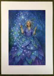 "Fairy Godmother - Print From The ""Forest Of Enchantment Oracle" - thumbnail 1