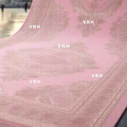Handmade Wool Oushak Rug, Pastel Pink Blue Lilac, Oriental Area Rug - thumbnail 3