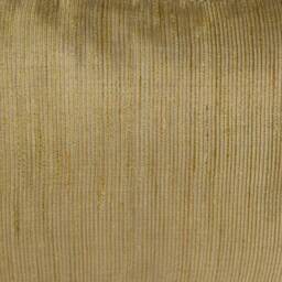 Handmade Solid Gold Silk Pillow Cover - Ribbed Weave Throw Cushion - 12x20 Inches - thumbnail 3