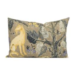 Zoffany - Arden Pewter Mid-Century British Tapestry Cushion Cover Handmade Throw Pillow Designer Home D??cor - thumbnail 2