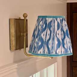 Handmade Natural Brass Wall Sconce Diy Shade, Reading Light - thumbnail 2