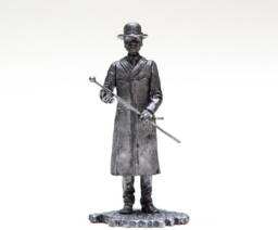 Tin 54mm Dr. Watson. Sherlock Holmes Stories. Sir Arthur Conan Doyle 132 Scale Metal Figurine - thumbnail 1