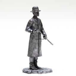 Tin 54mm Dr. Watson. Sherlock Holmes Stories. Sir Arthur Conan Doyle 132 Scale Metal Figurine - thumbnail 2
