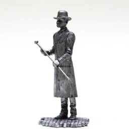 Tin 54mm Dr. Watson. Sherlock Holmes Stories. Sir Arthur Conan Doyle 132 Scale Metal Figurine - thumbnail 3