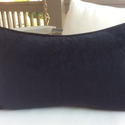 Clarence House Pillow Cover in Tibet Dragon(Small Scale Mustard Velvet With Charcoal Back & Cord - thumbnail 3