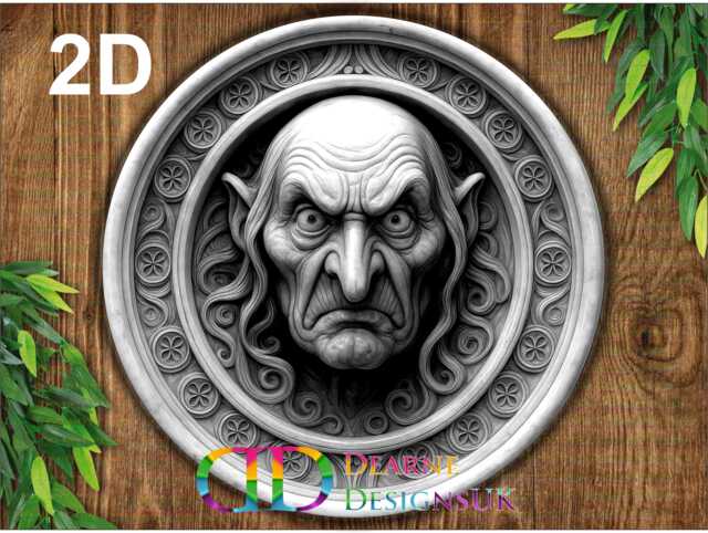 Gargoyle Sign, Vampire Sign, Garden Ornament, Metal Wall Art, D??cor, Gardener Gift, Outdoor Decoration - image 1