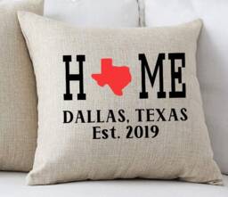 Home Pillow Cover, Decorative Bedding, Gift, Mother's Day Housewarming Fivesies Designs - thumbnail 1