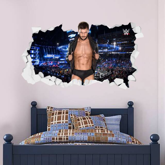 Wwe Wall Sticker - Finn Balor Broken Decal Art