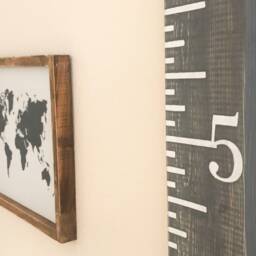 Growth Chart Ruler- Nursery Wall Decor- Milestone Marker - Baby Shower Gift - thumbnail 3