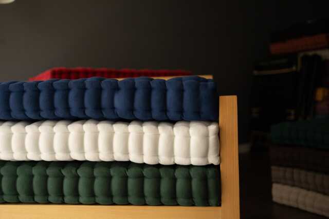 Custom Window Seat Cushions, Tufted Cushion, Indoor Bench French Floor Cushion - image 1