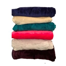 Embroidered Microfiber Fleece Throw Blanket, Personalized Name Christmas Gift Mothers Day - thumbnail 3