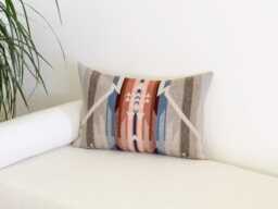 12x18 White Sands Wool Pillow Cover, Southwestern Cover - Ready To Ship