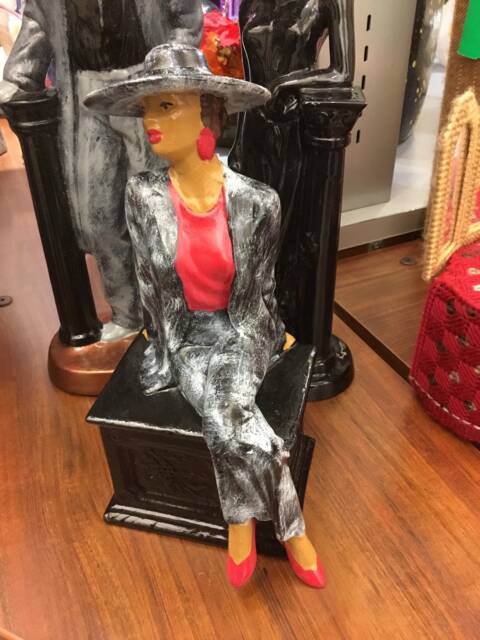 Ceramic Lady Sitting