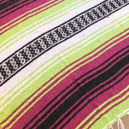 Raspberry, Lemon-Lime, With Black & White Mexican Blanket - thumbnail 2