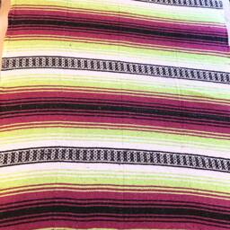 Raspberry, Lemon-Lime, With Black & White Mexican Blanket - thumbnail 3