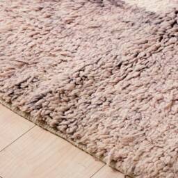 Purple Boujaad Rug, Authentic Moroccan Rug 6x8 Ft - thumbnail 4