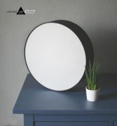 Winnie - Minimalist Black Textile Lampshade Round Flush Mount Ceiling Light, Contemporary Decor - thumbnail 1