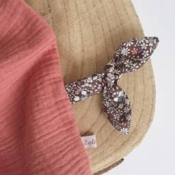 Billie Comforter Swaddle With Her Little Rabbit & Pacifier Clip, Soft Toy, Flat Comforter, Baby, Birth Gift - thumbnail 3