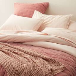 Pinky Girl Bedroom - Silk Velvet Blanket Comforter Duvet, Coverlet, Bedspread, Real Silk Bedding Sets. Customization Any Size & Color - thumbnail 2