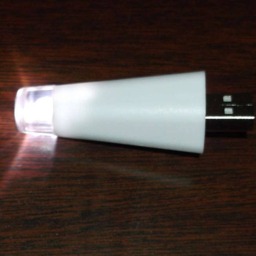Bottle Nightlight, Upcycled Olive Oil Bottle, Hand-Painted, Bathroom Decor, Usb Charge, Gift For Her, Housewarming Present - thumbnail 4
