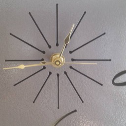 Montana Deer Clock. Decor. Wildlife Wall Birthday/Christmas Gift - thumbnail 3