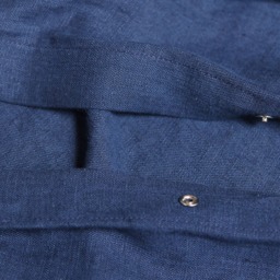 Blue 100% Linen Duvet Cover Very Soft & With Snap Buttons, Custom Orders, King, Queen, Full, Single, Twin, Double Size - thumbnail 2