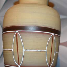Vintage Ceramic Vase, 1950S, Mid-Century Retro Design, Rockabilly - thumbnail 3