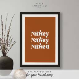 Relax Print - Custom Colour Home, Kitchen, Bathroom Decor, Modern Typography, Bedroom Print, Stylish Boho Colours - thumbnail 3