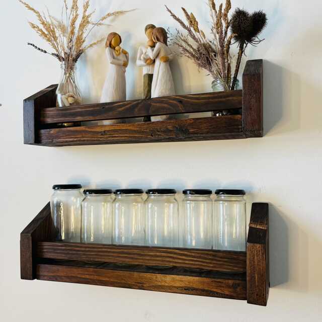 Twin Shelf For Wall - image 1