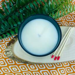 Mum Bereavement With Sympathy Candle - Remembrance - Memoriam Goodbyes Are Not Forever, The End Matt Black Glass Jar - thumbnail 3