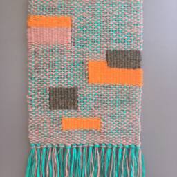 Tapestry, Wall Decoration, Hanging, Handwoven, Woven Tapestry, Wallhanging - thumbnail 2