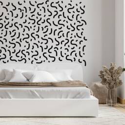 Sale Large Memphis Style Wall Decals, Vintage Design - thumbnail 2
