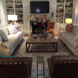 Cowhide Patchwork Rug Y Gray White - thumbnail 2