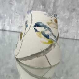 Handmade Voyage Maison Collector Watercolour Various Bird Candle Shade Small Clip On Shade, Colourful Home Decor Gift, Light Shade, UK - thumbnail 3
