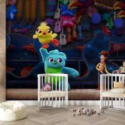Kids Popular Characters Self-Adhesive Wallpaper Mural Home Wall Art Decor Wp67 - thumbnail 2