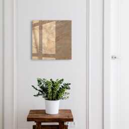 Earth Pattern Key Cabinet For Home, Brown Industrial Box, Minimalist Textures, Lovers Of Nature & Elegance - thumbnail 1