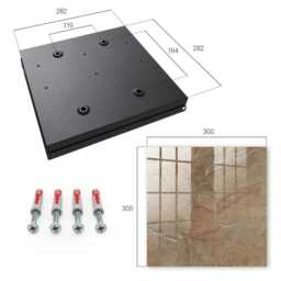 Earth Pattern Key Cabinet For Home, Brown Industrial Box, Minimalist Textures, Lovers Of Nature & Elegance - thumbnail 4