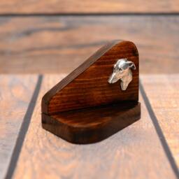 Italian Greyhound - Wooden Candlestick With Dog, Souvenir, Decoration, Limited Edition, Collection - thumbnail 3