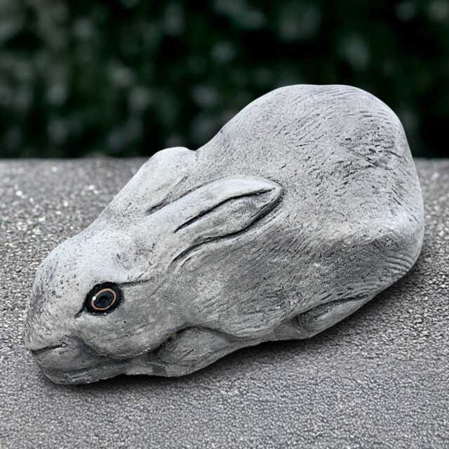 Outdoor Bunny Sculpture Concrete Rabbit Statue Cement Pet Decoration Stone Animal Ornament Bunny Lover Gift Handmade Decor Yard Art - image 1